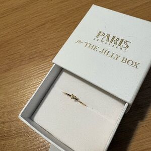 Jilly Box Paris Jewellers Mini-Heart Diamond Ring